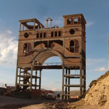 Entrance to the mines of Cerro Rico